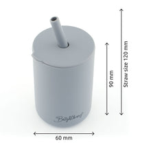 Load image into Gallery viewer, Silicone Smoothie Cup (Rose) - Of Things Wonderful