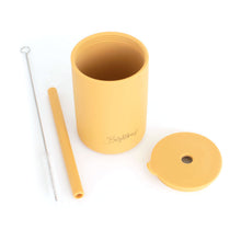 Load image into Gallery viewer, Silicone Smoothie Cup (Mustard) - Of Things Wonderful