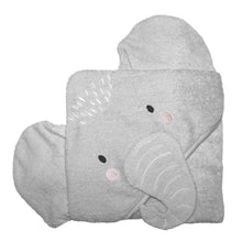Load image into Gallery viewer, Animal Hooded Towel (Elephant) - Of Things Wonderful