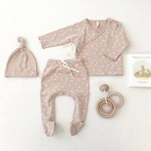 Load image into Gallery viewer, Wrap Top + Footed Pant Set - Of Things Wonderful