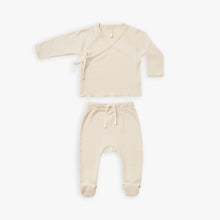 Load image into Gallery viewer, Wrap Top + Footed Pant Set - Of Things Wonderful