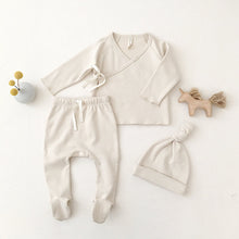 Load image into Gallery viewer, Wrap Top + Footed Pant Set - Of Things Wonderful