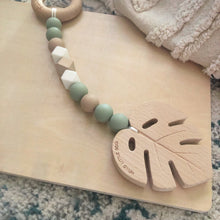 Load image into Gallery viewer, Monstera Leaf Pram Toy - Of Things Wonderful