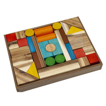 Load image into Gallery viewer, Natural Colour Wooden Blocks - Of Things Wonderful