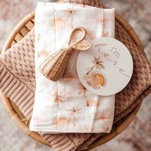 Load image into Gallery viewer, Organic Muslin Wrap (Paradise) - Of Things Wonderful