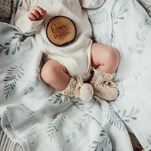 Load image into Gallery viewer, Organic Muslin Wrap (Wild Fern) - Of Things Wonderful