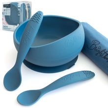 Load image into Gallery viewer, theOne™ Suction Bowl Set (Blueberry) - Of Things Wonderful