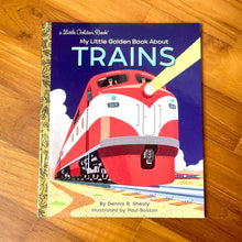 Load image into Gallery viewer, My Little Golden Book About Trains - Of Things Wonderful