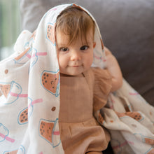 Load image into Gallery viewer, Organic Bamboo Blend Swaddle (Bubble Tea) - Of Things Wonderful