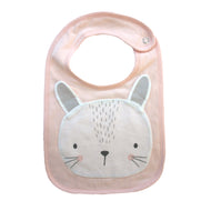 Animal Bib (Pink Bunny) - Of Things Wonderful