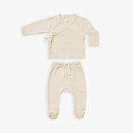 Wrap Top + Footed Pant Set - Of Things Wonderful