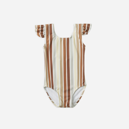 Striped Frill One-piece - Of Things Wonderful