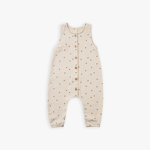 Woven Button Jumpsuit - Of Things Wonderful